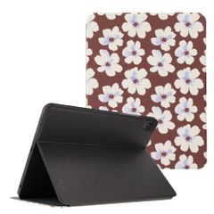 Selencia Cover per tablet Vivid Samsung Galaxy Tab A11 Plus / A9 Plus - Choco Flower Pop