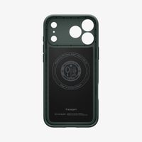 Spigen Cover posteriore Thin Fit MagSafe Apple iPhone 17 Pro Max - Abyss Green