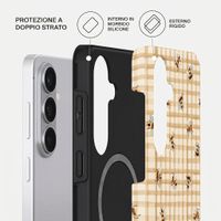 Burga Cover Posteriore Resistente con MagSafe Samsung Galaxy S26 - Honeycomb