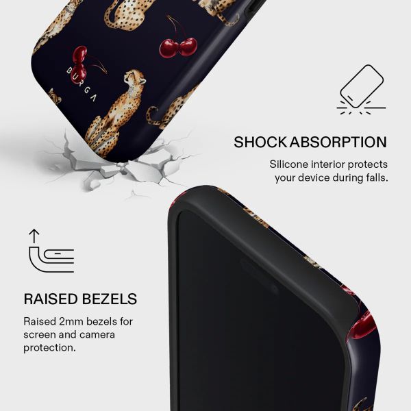 Burga Cover Posteriore Resistente con MagSafe Apple iPhone 17 Pro - Cougar
