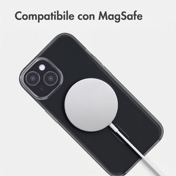 Accezz Lite custodia posteriore con MagSafe Apple iPhone 15 - Smokey Clear