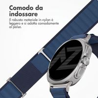 Accezz Cinturino in nylon Alpine Samsung Galaxy Watch Ultra 2 (2026) / Ultra (2024/2025) - Dark Blue