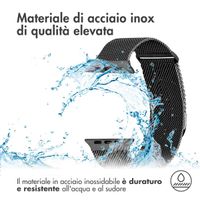imoshion Cinturino milanese magnetico Apple Watch | 38/40/41/42 mm - Taglia S - Nero