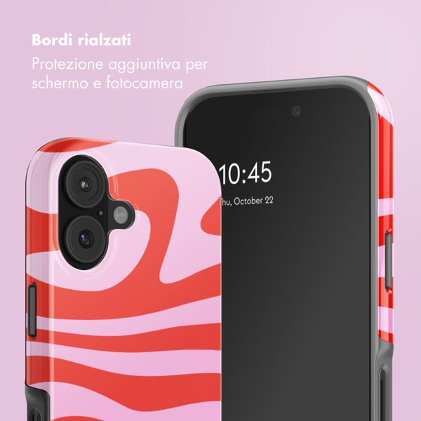Selencia Cover Posteriore Vivid Apple iPhone 17 - Dream Swirl Pink