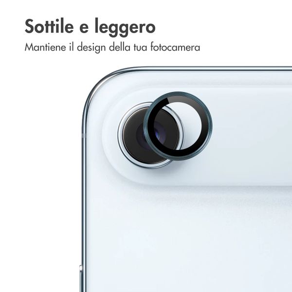 imoshion Pellicola protettiva 2 pack per la fotocamera Apple iPhone Air - Blue Grey