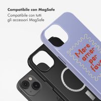 Selencia Cover posteriore Vivid con MagSafe Apple iPhone 14 - More Amor