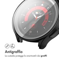 imoshion Cover rigida integrale Samsung Galaxy Watch 4 - 40 mm - Nero