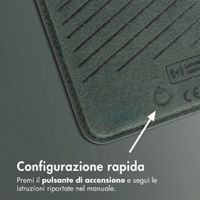 Accezz Portafoglio in pelle magnetico con supporto - Compatibile con Apple Find My - Cedar Green