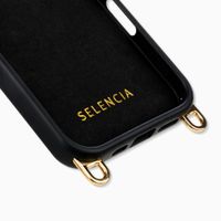 Selencia Cover posteriore Rivièra con MagSafe con ganci rimovibili Apple iPhone 16 Pro Max - Velvet Black