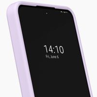 iDeal of Sweden Cover in silicone con MagSafe Samsung Galaxy A37 (5G) - Lavender Milk