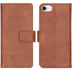 imoshion Cover a libro di Lusso Apple iPhone SE (2022 / 2020) / 8 / 7 / 6(s) - Marrone