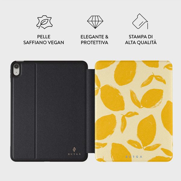Burga Cover per Tablet Apple iPad Air 11 pollici (2026) M4 / (2025) M3 / (2024) M2 - Lemon Tart