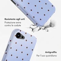 Selencia Cover posteriore Vivid con MagSafe Apple iPhone 17e / 16e - Happy Dots Digital Sky