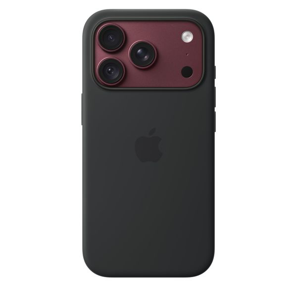 Apple Cover in silicone con MagSafe Apple iPhone 18 Pro - Black