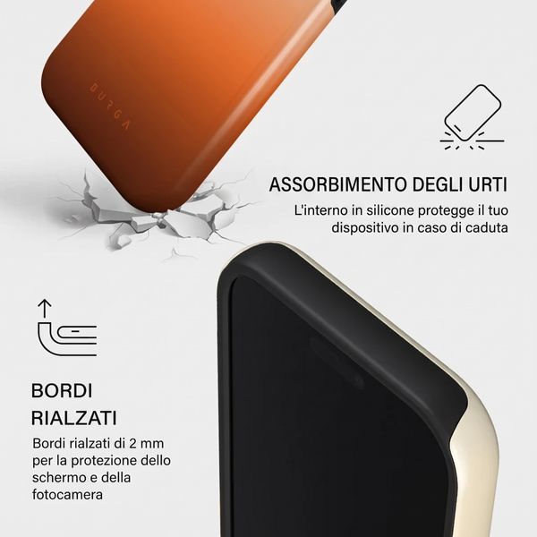 Burga Cover Posteriore Resistente con MagSafe Apple iPhone 17 Pro - Slow Burn