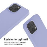 imoshion Cover in Silicone con Cordino Apple iPhone 16 Pro Max - Viola
