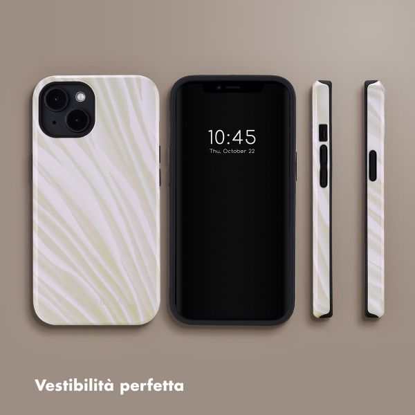 Selencia Cover posteriore Vivid con MagSafe Apple iPhone 14 - Nature Light Brown