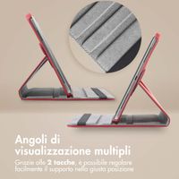 imoshion Cover Girevole a 360° Apple iPad 9 (2021) 10.2 pollici / iPad 8 (2020) 10.2 pollici / iPad 7 (2019) 10.2 pollici - Rosso scuro