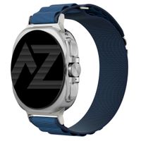 Accezz Cinturino in nylon Alpine Samsung Galaxy Watch Ultra 2 (2026) / Ultra (2024/2025) - Dark Blue