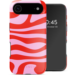 Selencia Cover posteriore Vivid con MagSafe Apple iPhone Air - Dream Swirl Pink
