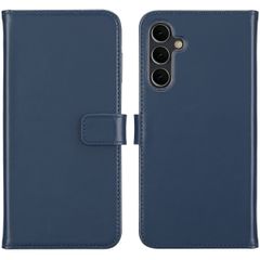 Selencia Cover a libro in vera pelle Samsung Galaxy A16 - Blu
