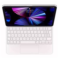 Apple Magic Keyboard Apple iPad Air 11 pollici (2026) M4 / (2025) M3 / (2024) M2 / Air 5 (2022) / Air 4 (2020) / Pro 11 (2018/2020/2021/2022) - QWERTY / NL - Bianco