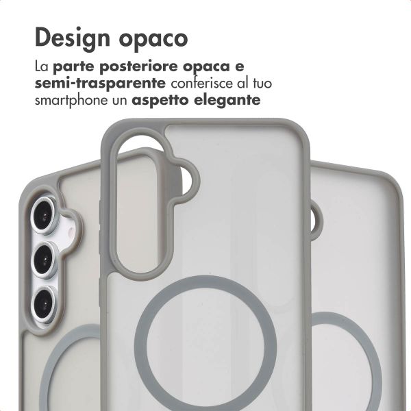 imoshion Cover posteriore Color Guard con MagSafe Samsung Galaxy S24 FE - Grigio