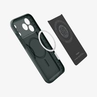 Spigen Cover posteriore Thin Fit MagSafe Apple iPhone 17 Pro Max - Abyss Green