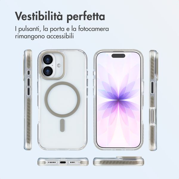 imoshion Cover Combat MagSafe Apple iPhone 17 - Grigio