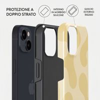 Burga Cover Posteriore Resistente con MagSafe Apple iPhone 15 - Glow