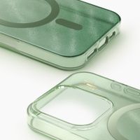 iDeal of Sweden Cover Trasparente con MagSafe Apple iPhone 16 Pro Max - Sage Green
