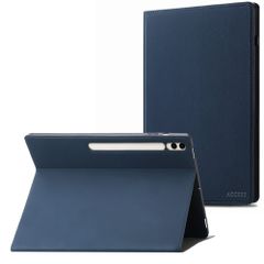 Accezz Cover Tablet Classica Samsung Galaxy Tab S10 Plus / Tab S9 FE Plus / Tab S9 Plus - Blu scuro