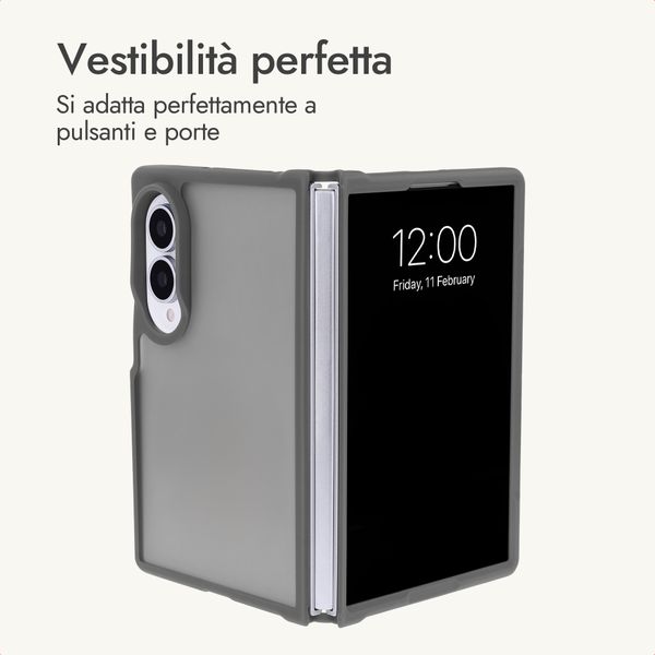 imoshion Cover posteriore Color Guard Samsung Galaxy Z Fold 8 - Grigio