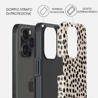 Burga Cover Posteriore Resistente con MagSafe Apple iPhone 15 Pro - Almond Latte