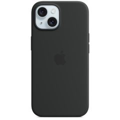 Apple Cover Posteriore in Silicone con MagSafe Apple iPhone 15 - Black