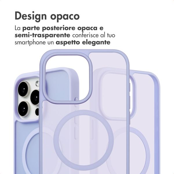 imoshion Cover posteriore Color Guard con MagSafe Apple iPhone 15 Pro Max - Lilla