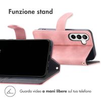 imoshion Cover a libro con Cordino Samsung Galaxy A27 (5G) - Rosa