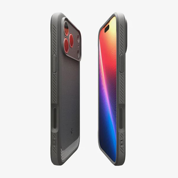Spigen Cover Rugged Armor con MagSafe Apple iPhone 17 Pro - Grey