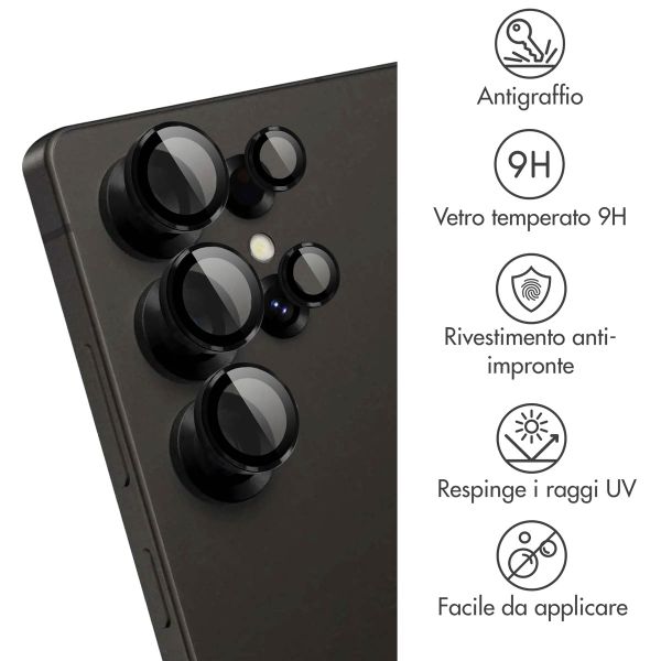 imoshion 2 Pack protezione lente fotocamera Samsung Galaxy S25 Ultra - Nero