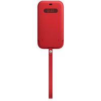 Apple Sleeve in Pelle iPhone 12 Pro Max - Scarlet Red