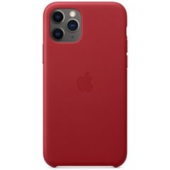 Apple Cover in Pelle iPhone 11 Pro - Red
