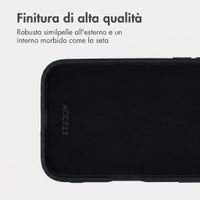 Accezz Backcover Edge con MagSafe Samsung Galaxy S25 - Nero