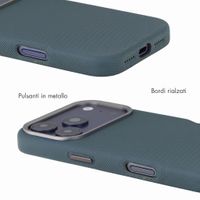 Accezz Cover Mesh con MagSafe Apple iPhone 17 Pro Max - Blu scuro