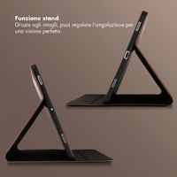 Selencia Cover Riva Samsung Galaxy Tab S11 - Mocha Brown