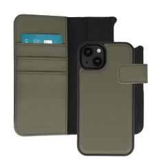 imoshion Cover a libro di lusso 2-in-1 rimovibile Apple iPhone 13 - Verde
