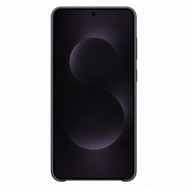 Samsung Cover originale KindSuit in pelle vegana Samsung Galaxy S25 Edge - Nero