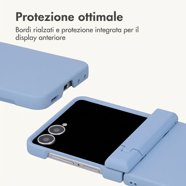 imoshion Color Backcover con supporto Samsung Galaxy Z Flip 8 - Azzurro