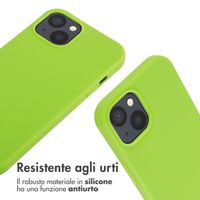 imoshion Cover in Silicone con Cordino Apple iPhone 13 - Fluor Groen