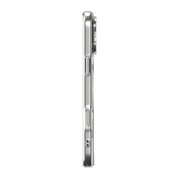 Spigen Cover Posteriore Ultra Ibrida con MagSafe Apple iPhone 17 Pro - Clear Graphite