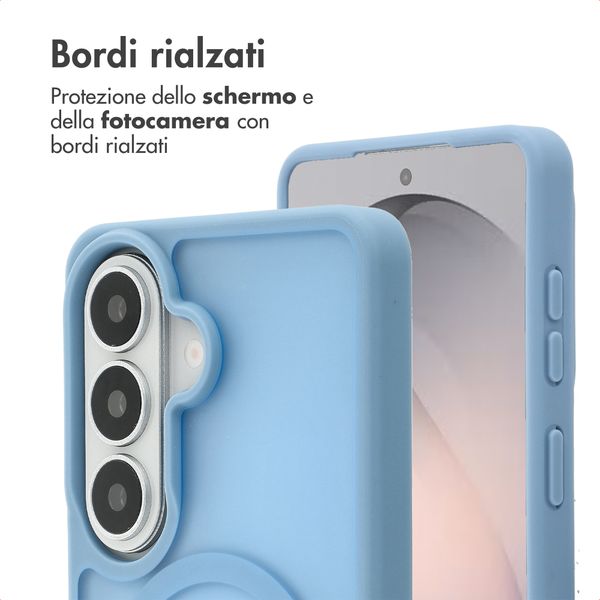 imoshion Cover posteriore Color Guard con MagSafe Samsung Galaxy S26 - Azzurro